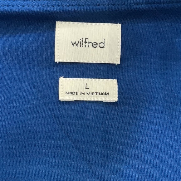 NWT Wilfred New Lune Saturn Dress - Blue (L) - Picture 5 of 8